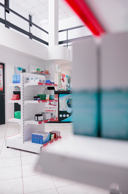Profissional farmacêutico da Farmácia Pirâmide